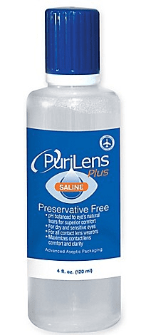 PuriLens Plus Preservative-Free Saline