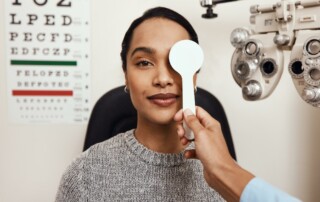 Getting regular eye exams